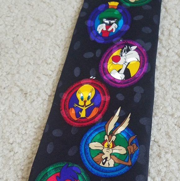 1993 Looney Tunes Vintage Tie - Picture 4 of 6